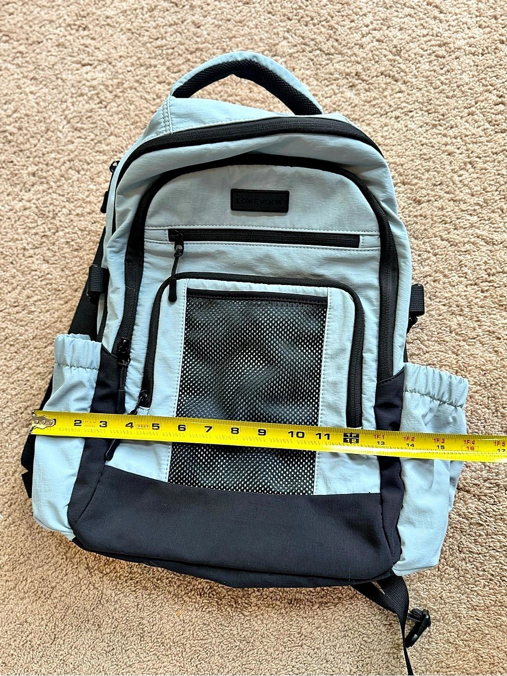 LOVEVOOK Laptop Travel Backpack in Blue and Black- Like New Condition - Picture 6 of 10
